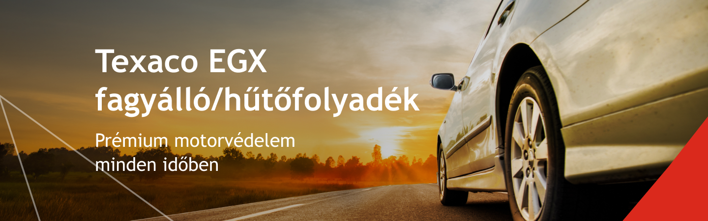 Texaco EGX fagyálló/hűtőfolyadék - Prémium motorvédelem minden időben 